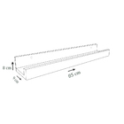 Prateleira Tempero Simples Trovarelli 85 Cm Branco