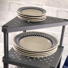 Prateleira Triangular Em Polipropileno Ou 26x15cm