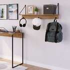 Prateleira Tube Vermont E Preta