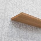 Prateleira U 100 X 15cm Freijó Suporte Invisível