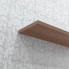 Prateleira U 70 X 10cm Nogal Suporte Invisivel