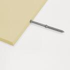 Prateleira U 70 X 20cm Bege Claro Suporte Invisível