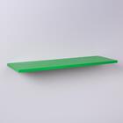Prateleira Verde 40x20cm Com Suporte Invisível