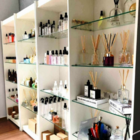 Prateleira Vidro Expositor Branco 185x64x32cm - Deep