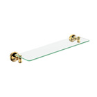 Prateleira Vidro St. Claire Dourado