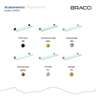 Prateleira Vidro Vercci Preto