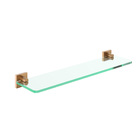 Prateleira Vidro Vercci Rose Escovado