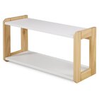 Prateleira Vin  Branco/amêndoa