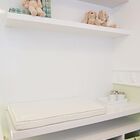 Prateleiras Mdf Branca 2 Peças 130x20 Com Suporte Invisivel