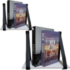 Prateleiras Mdf Branca Com Alça De Couro Conj. 2 Peças 40 E 3