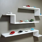 Prateleiras Nichos Livros Madeira Mdf Branco