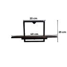 Prateleiras Quadros Nicho De Ferro Industrial