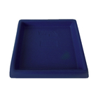 Prato Base Quadrado 21x21 Cm Coletor De Água Para Vasos De Pl