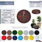 Prato Base Redondo 21 cm Coletor de Água Para Vasos De Planta