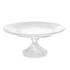 Prato Bolo Boleira Com Pé De Cristal Renaissance 18cm Lyor