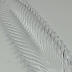 Prato Bolo Boleira Oval Home&co Eco Crystal X49x15cm Transpar