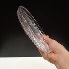 Prato Bolo Boleira Redondo Home&co Vidro 2x17x17cm Transparen