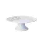 Prato Bolo Com Base 27 Cm Eterna Porcelana Schmidt