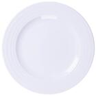 Prato Branco Porcelana 27cm Raso Tramontina Vibrare Aba Larga