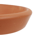 Prato Cerâmica Redondo Terracota 13,5cm