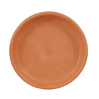 Prato Cerâmica Redondo Terracota 17cm