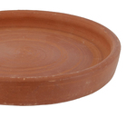 Prato Cerâmica Redondo Terracota Médio