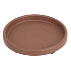 Prato com Rodas 35cm Marrom Okla