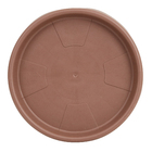 Prato com Rodas 35cm Marrom Okla