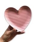 Prato Coração Rosa