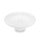 Prato Cristal C/pé Lys Rojemac