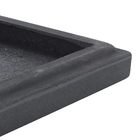 Prato Cubo 30x04cm Antique Preto Vasart