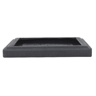 Prato Cubo 30x04cm Antique Preto Vasart