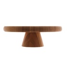 Prato De Bambu  Com Pé Verona 20 X 7cm - Lyor