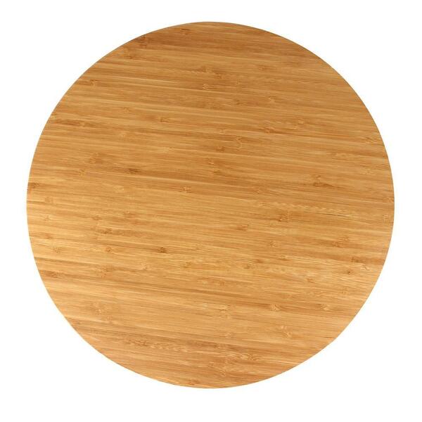 Prato De Bambu Com Base Giratória - A/casa