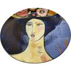 Prato De Cerâmica Cris Conde Colorido - Modelo 1 - Rio De Jan