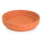 Prato de Cerâmica Redondo Terra Cota 2,8x13,2x13,2cm Cerâmica Ribeiro