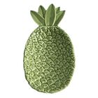 Prato De Ceramica Verde - Abacaxi