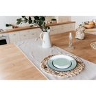 Prato De Cristal Pearl 28cm Azul