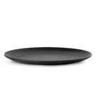 Prato De Mesa 26,5 Cm Melamina Preta 100% Profissional