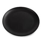 Prato De Mesa 26,5 Cm Melamina Preta 100% Profissional