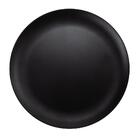 Prato De Mesa 26,5 Cm Melamina Preta 100% Profissional