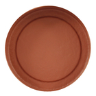 Prato de Polietileno Cumbuca 25,5x7cm Terracotata