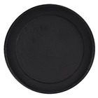 Prato de Polietileno Cumbuca 37,5x5,5cm Preto