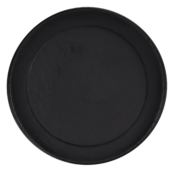 Prato de Polietileno Cumbuca 37,5x5,5cm Preto