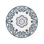 Prato De Porcelana Fundo Oxford Floreal Energy 23cm 1 Peça 67