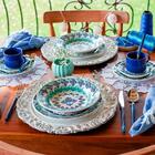 Prato De Porcelana Raso Lola 24cm 1 Peça - Oxford Biona