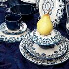 Prato De Porcelana Sobremesa Oxford Floreal Energy 20cm 1 Peç