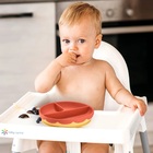 Prato De Silicone Com Divisória E Ventosa Yummy! Fisher-price