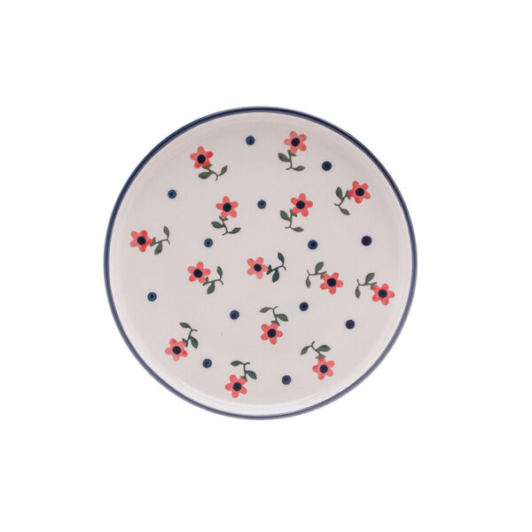 Prato De Sobremesa 20,5cm Coleção Vintage Flores Wolf (Unidad