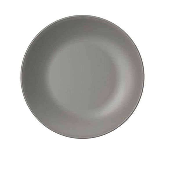 Prato De Sobremesa  Coupe 20cm Cinza Yoi